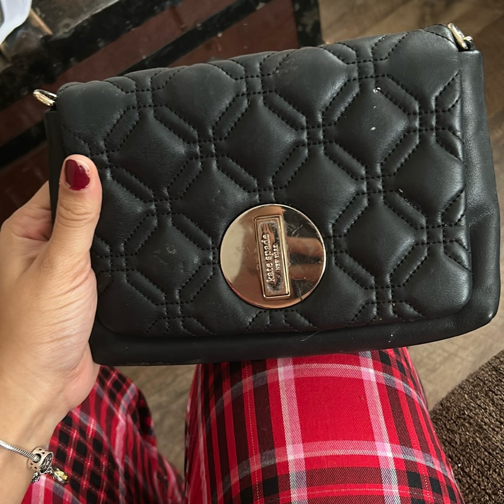 Vintagege quilted Kate spade crossbody bag